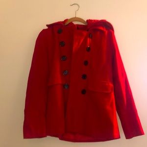 Red jacket